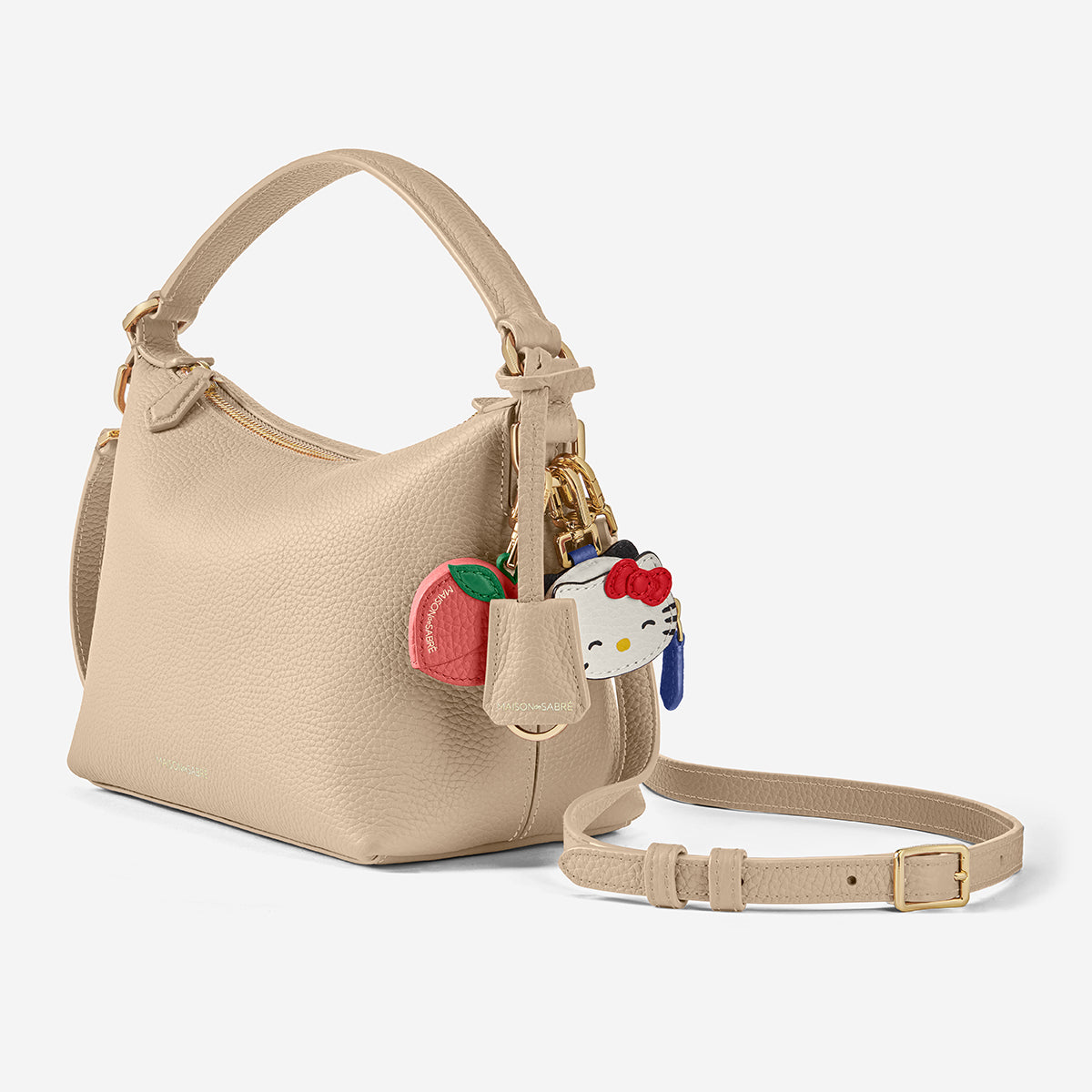 Small Soft Hobo in Saharan Nude | MAISON de SABRÉ