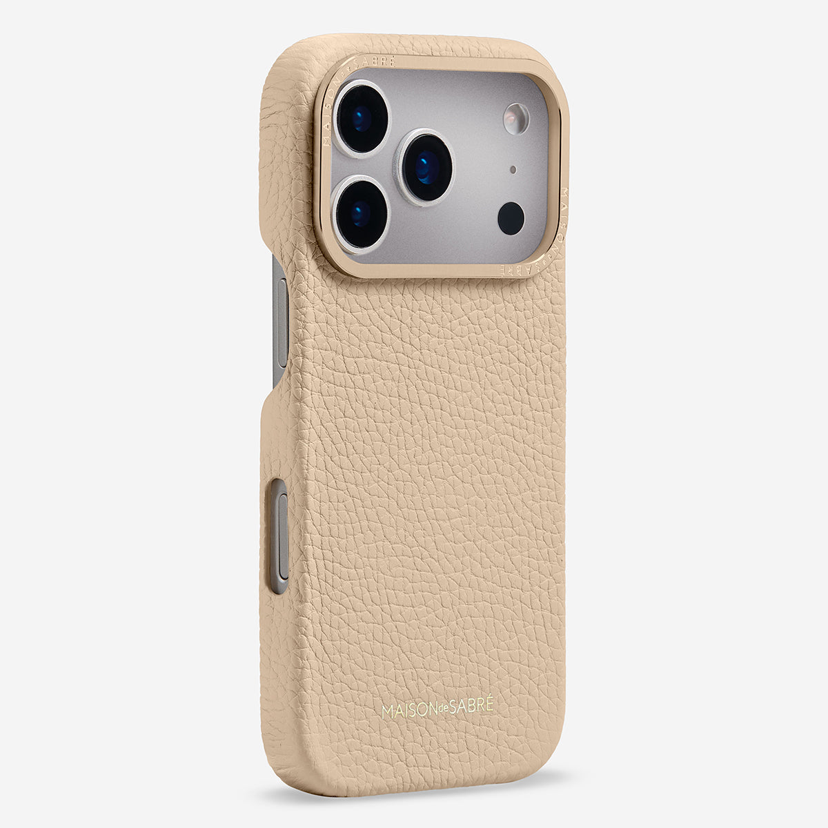 GRACE iPhone 17 Pro ケース ベージュ iPhone 17 Pro Case in Saharan Nude | MAISON de SABRÉ