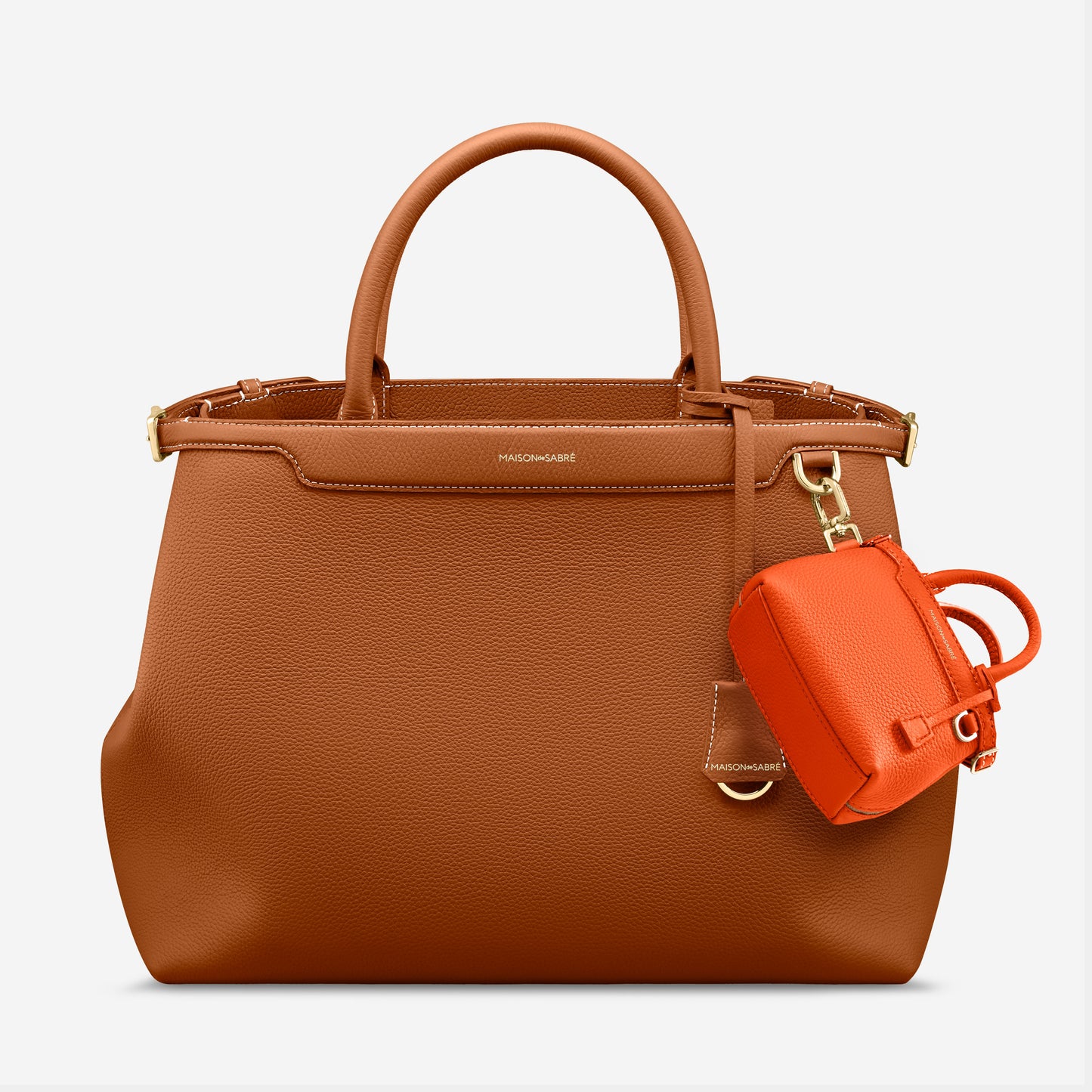 The SABRÉMOJI™ Petite Palais Charm - Manhattan Orange