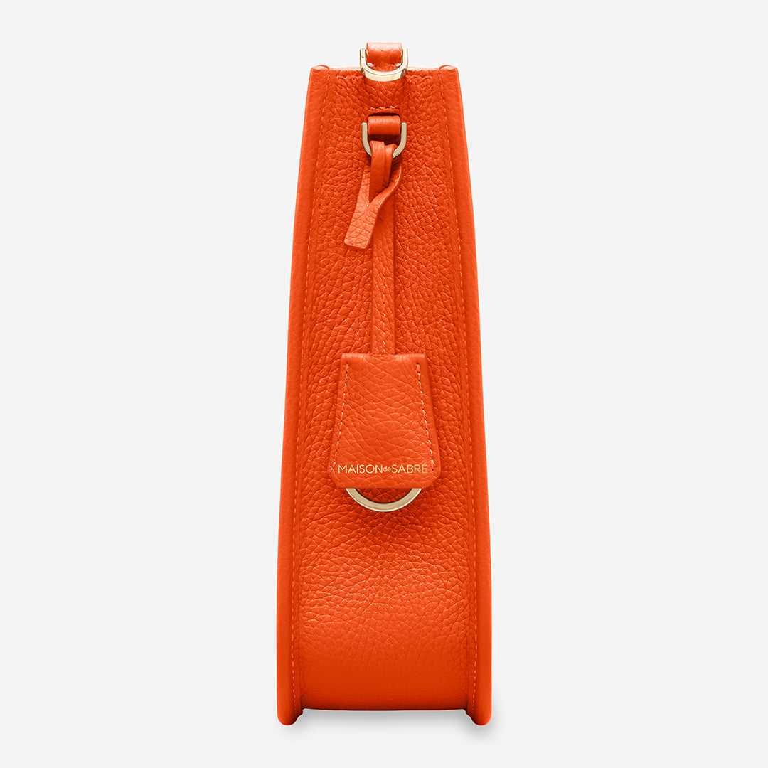 Saddle Bag in Manhattan Orange | MAISON de SABRÉ