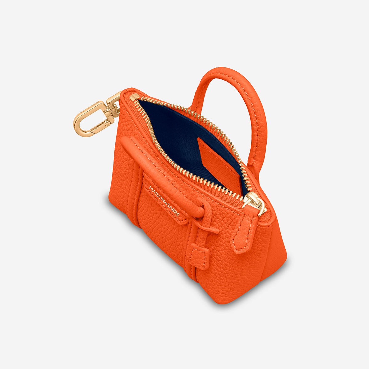 The SABRÉMOJI™ Weekender Charm - Manhattan Orange