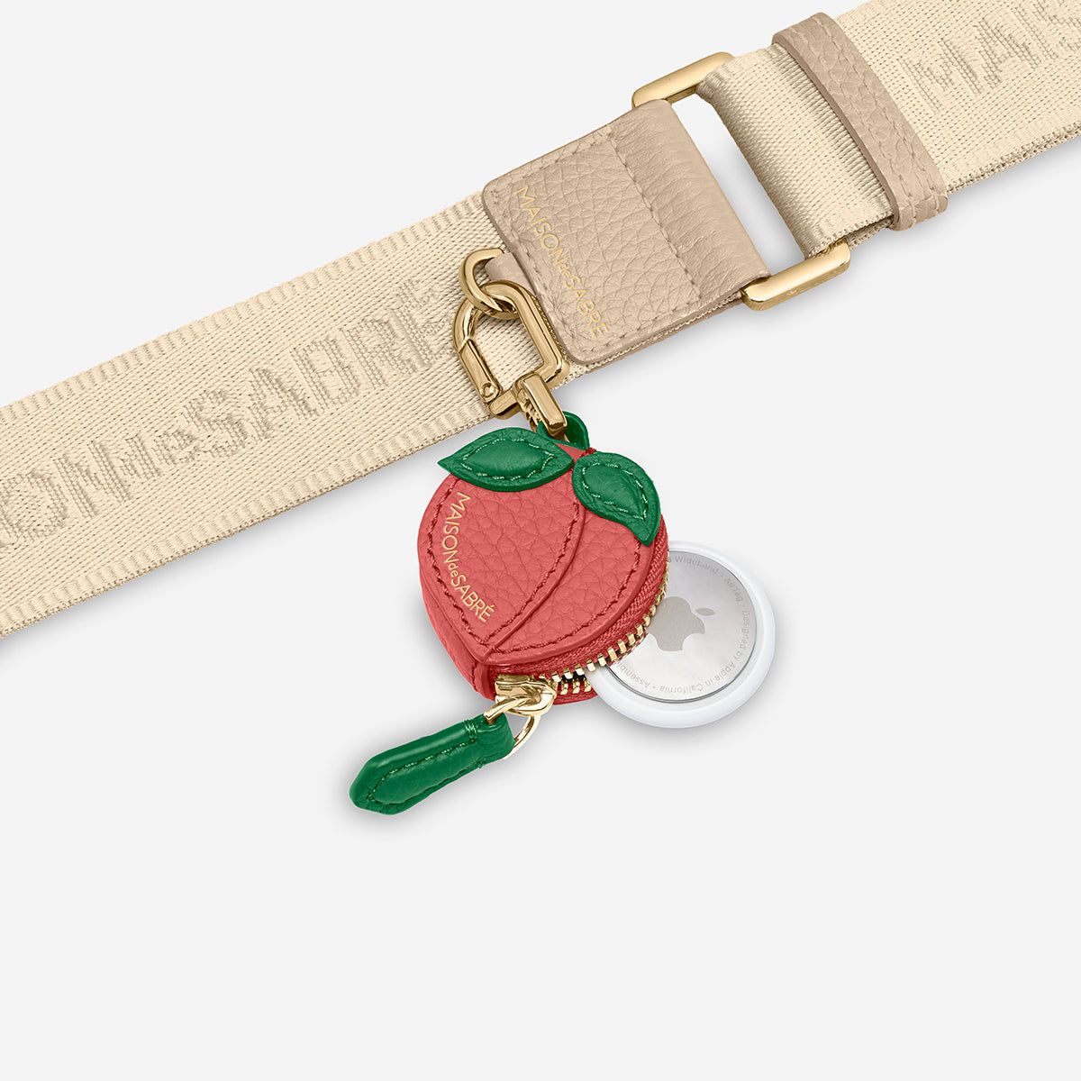 SABRÉMOJI™ Fruit Charm in Peach | MAISON de SABRÉ