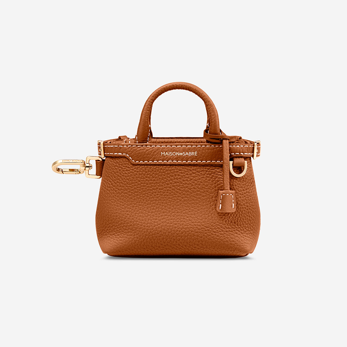 MAISON de SABRÉ The SABREMOJI Petite Palais Charm - Pecan Brown