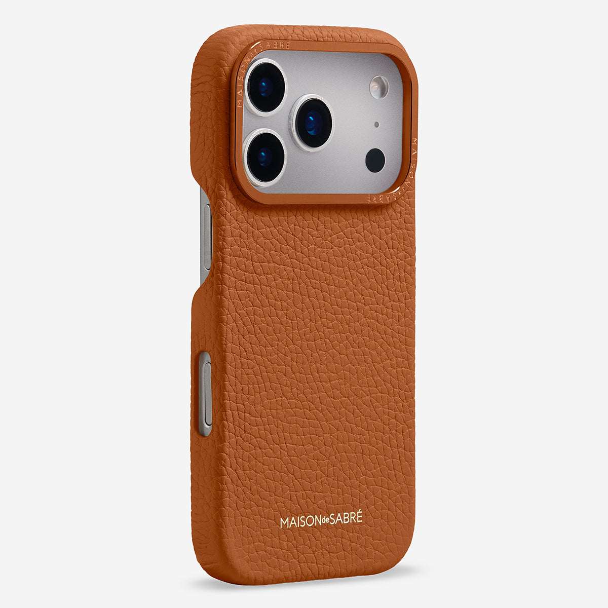 iPhone 17 Pro Max Case in Pecan Brown | MAISON de SABRÉ