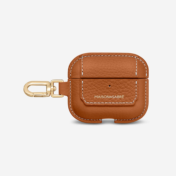 The AirPods Pro 3 Case Charm - Pecan Brown – MAISON de SABRÉ