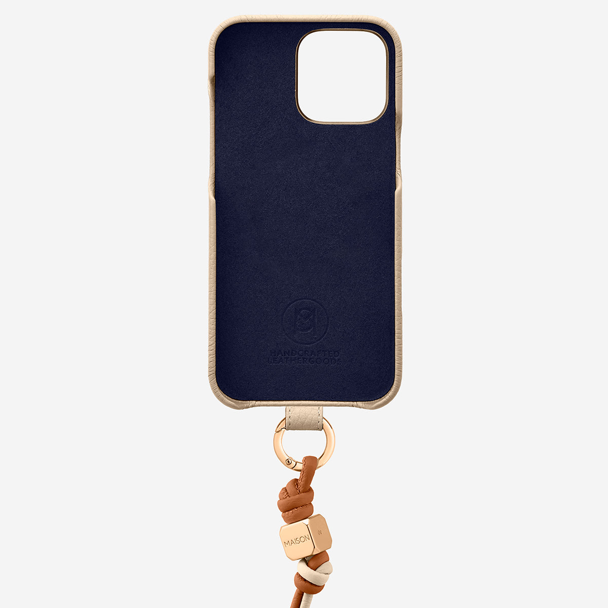 The Wristlet Phone Case iPhone 16 Pro - Saharan Nude