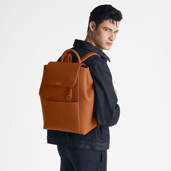 MAISON de Sabre Large Leather Soft Backpack