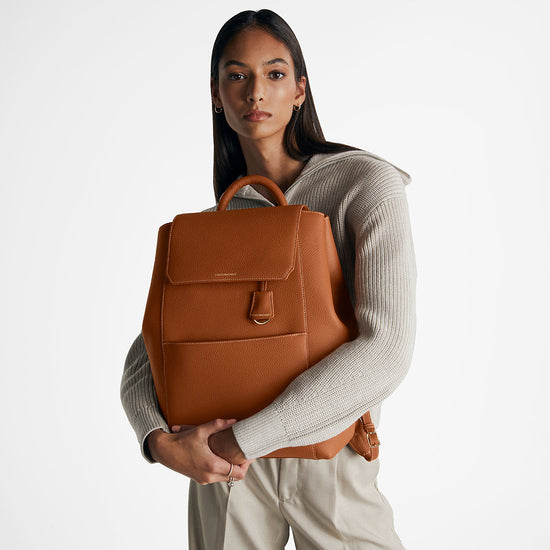 MAISON de Sabre Large Leather Soft Backpack