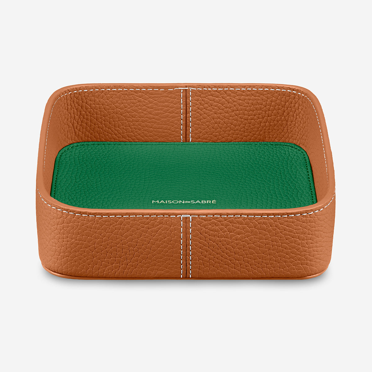 The Catchall Tray - Pecan Emerald