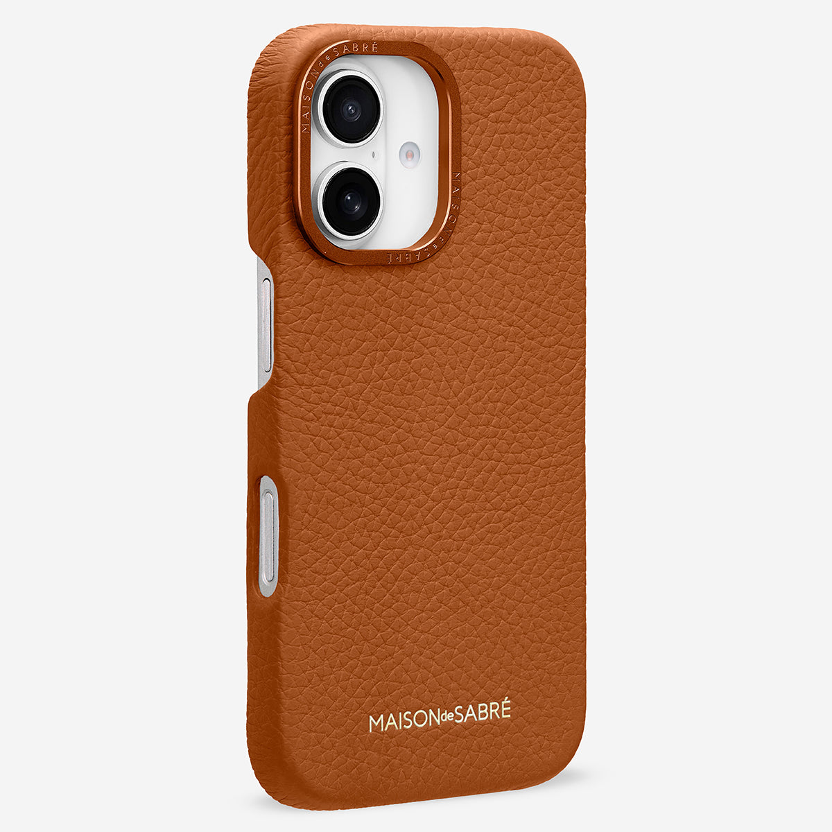 MAISON de SABRÉ iPhoneケース　iPhone16 iPhone 16 Case in Pecan Brown | MAISON de SABRÉ