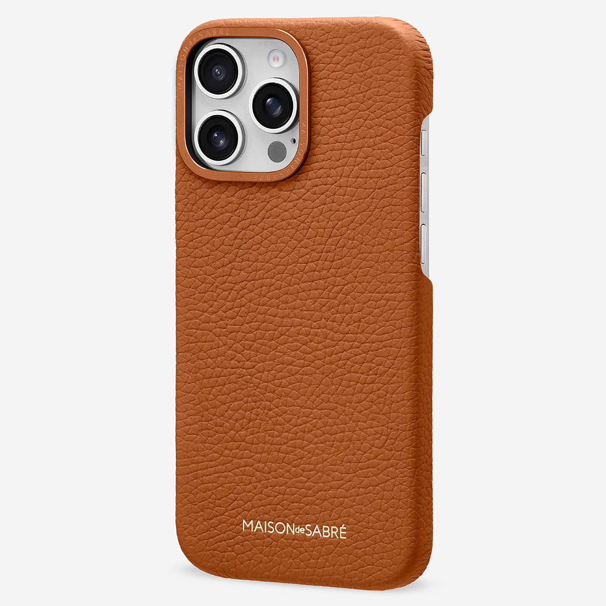 iPhone 16 Pro Max Case in Pecan Brown | MAISON de SABRÉ