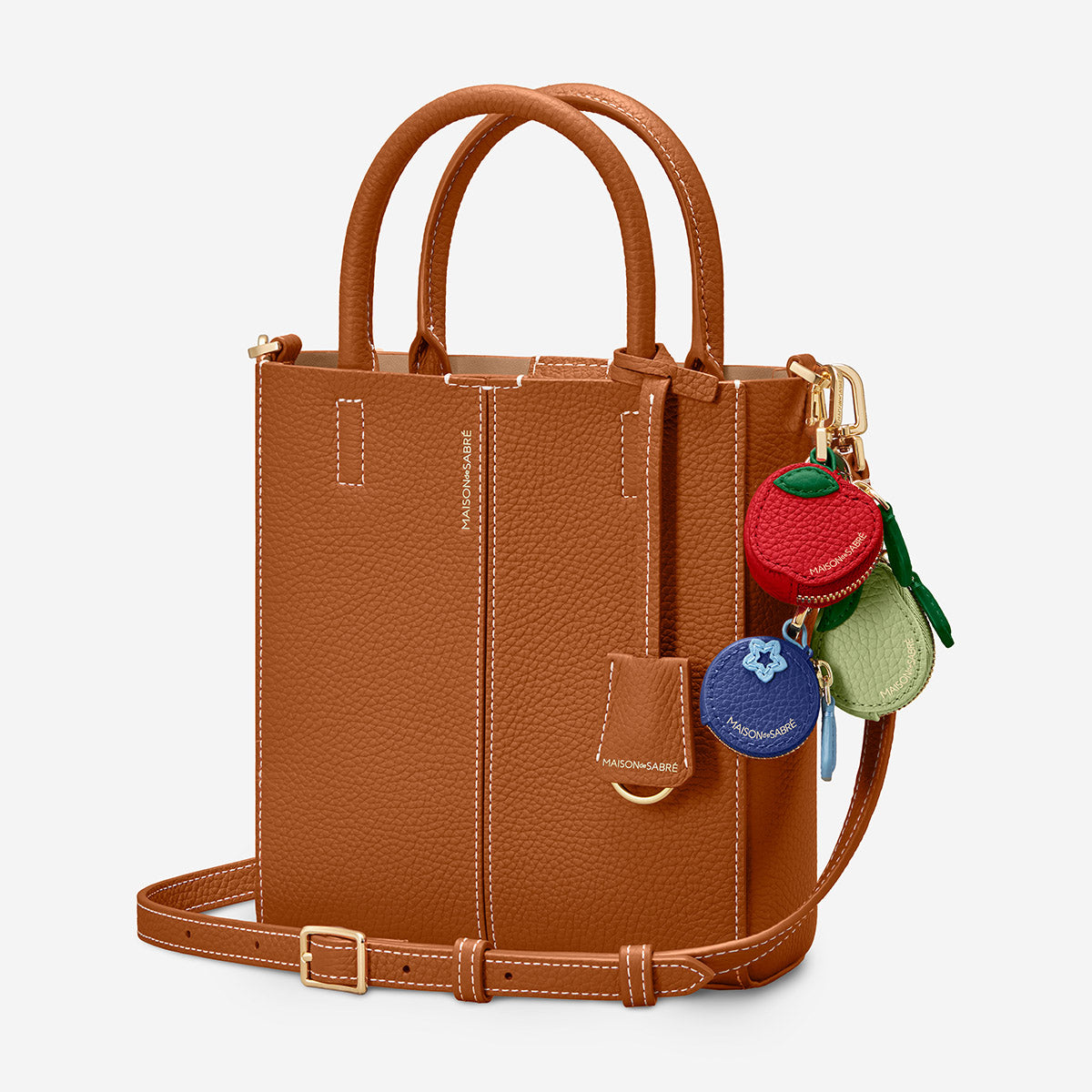 The Mini Soft Tote - Pecan Nude – MAISON de SABRÉ