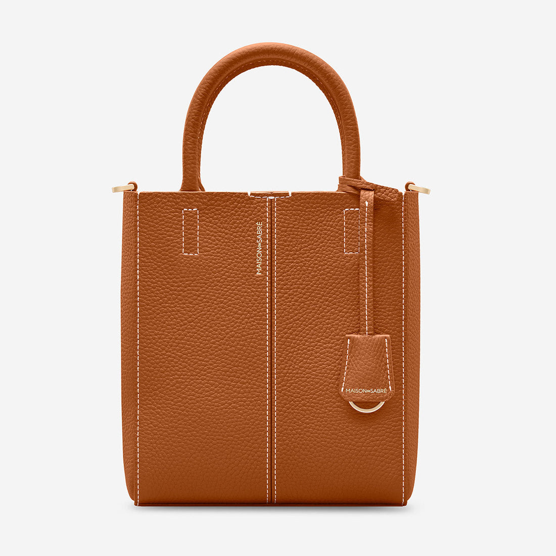 The Mini Soft Tote - Pecan Nude