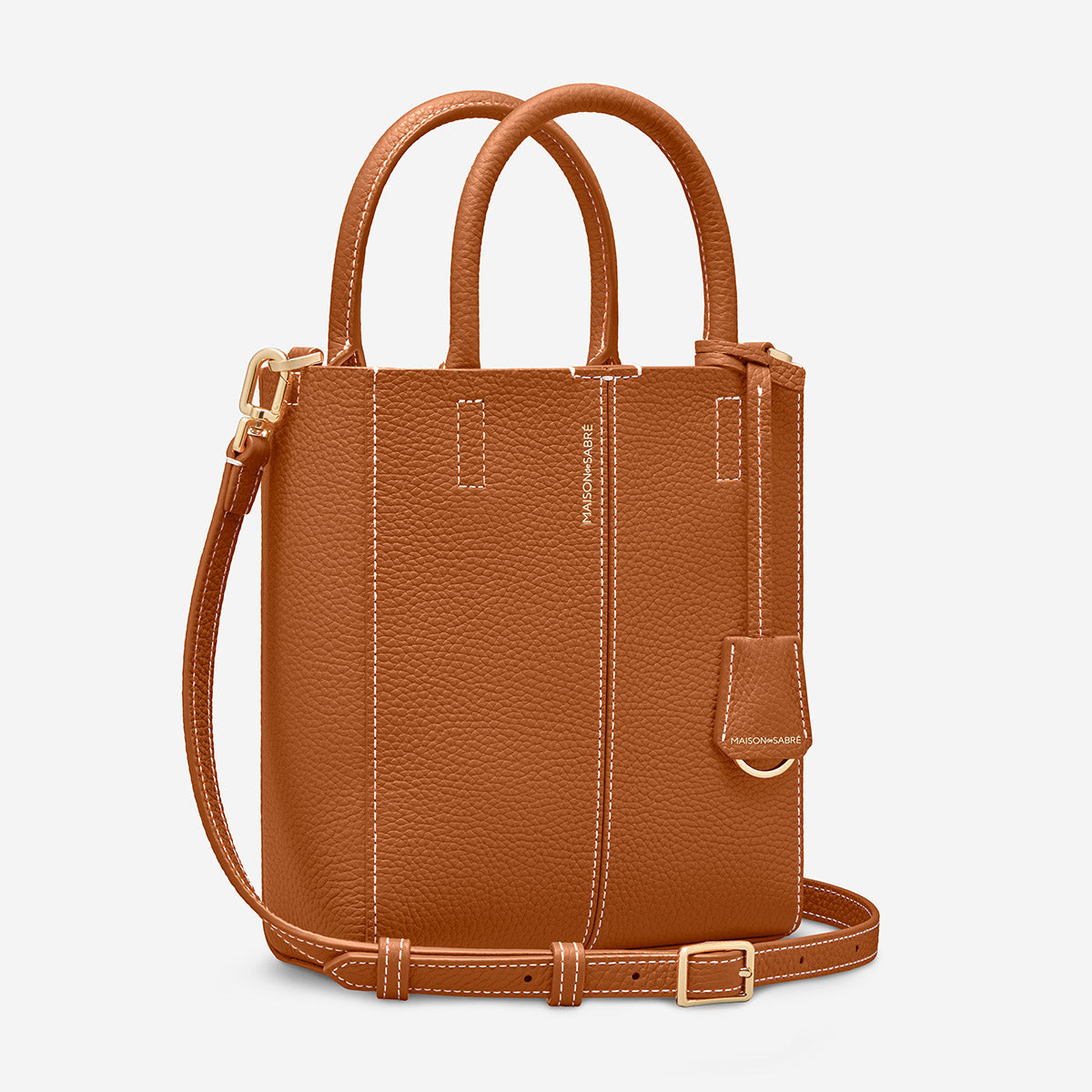 The Mini Soft Tote - Pecan Nude