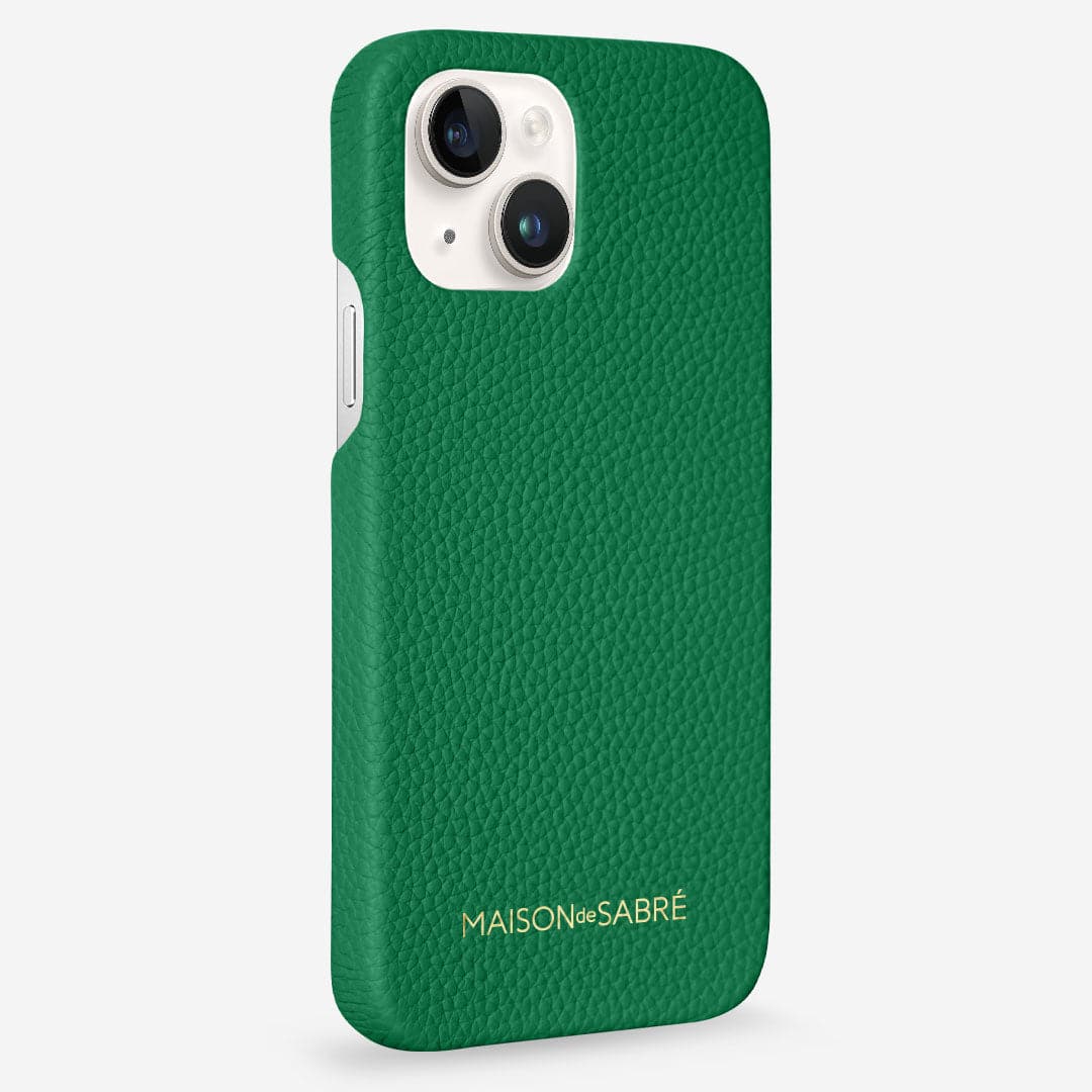 MAISON de SABRE iPhoneケース グリーン iPhone 14 Case in Emerald Green | MAISON de SABRÉ
