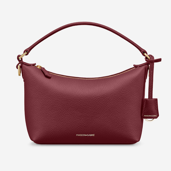 plum-red front