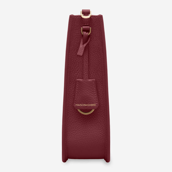 plum-red front