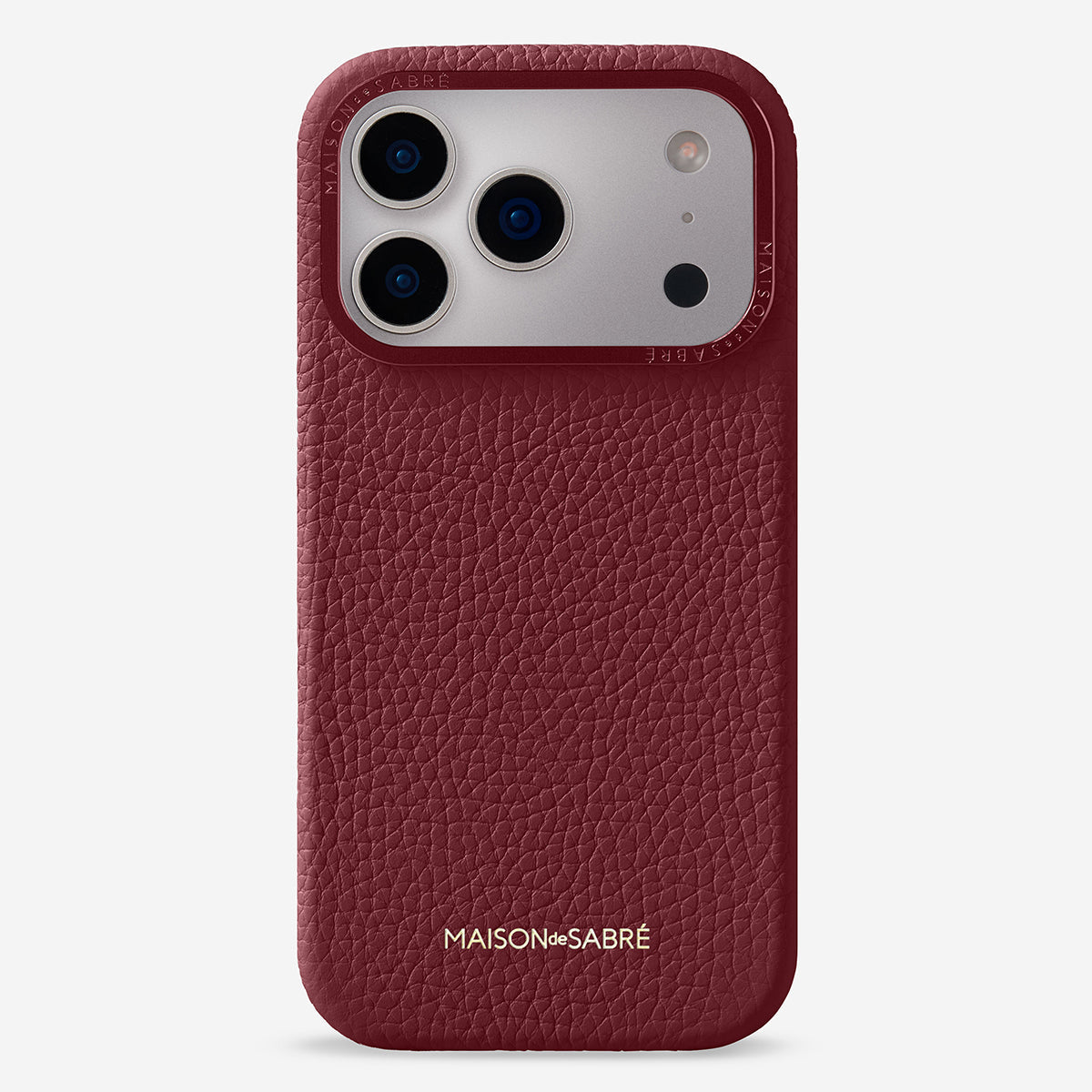 iPhone 17 Pro Max Case in Plum Red | MAISON de SABRÉ