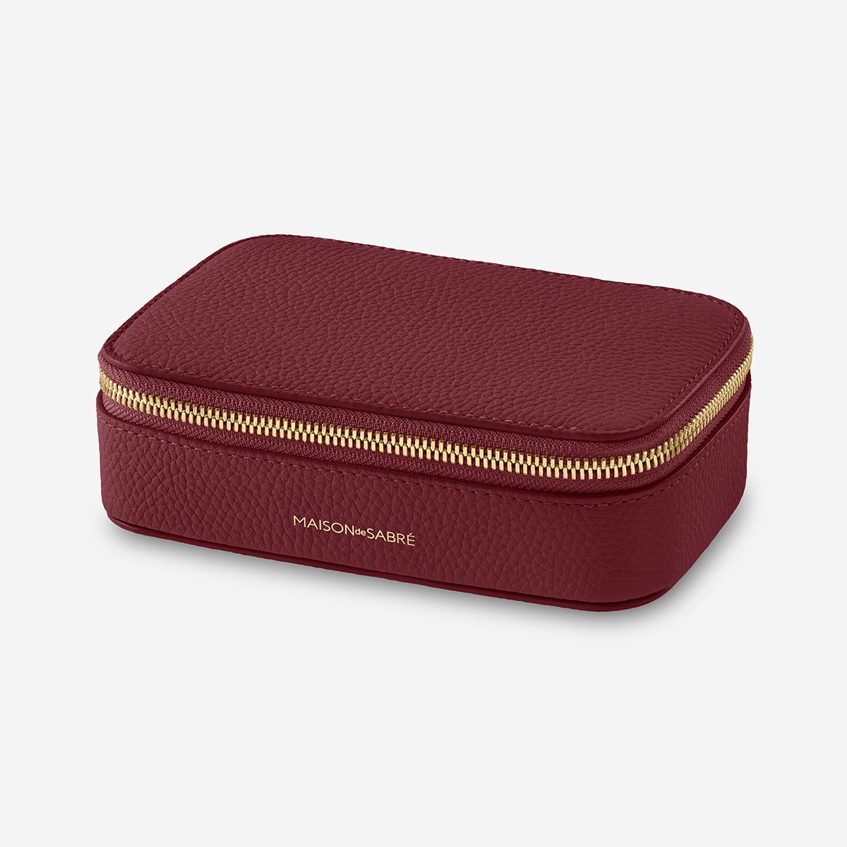 The Jewellery Case - Plum Red