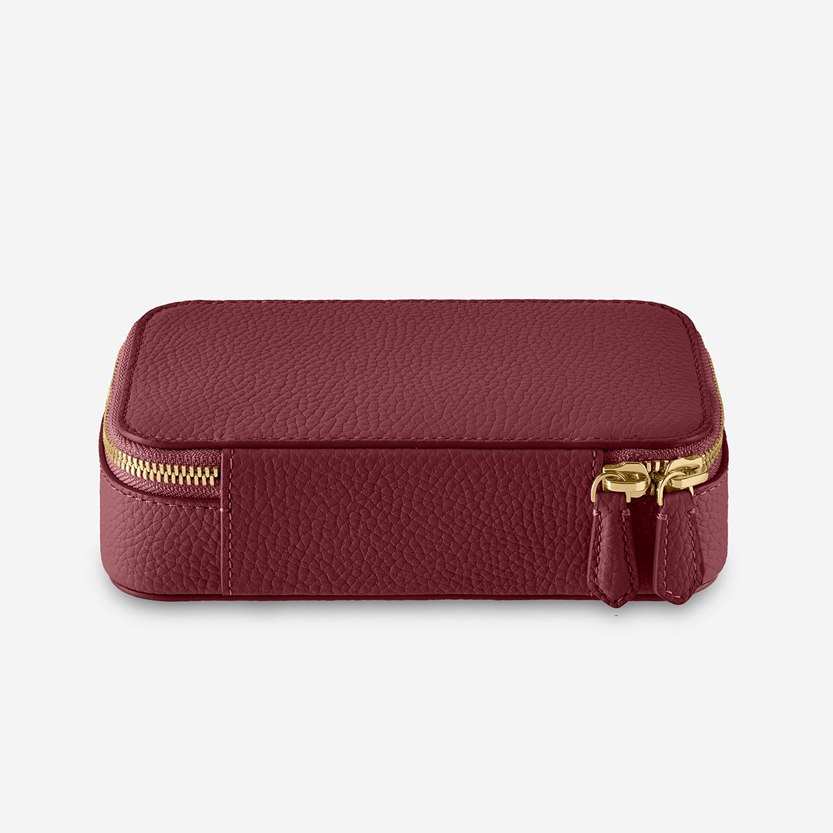 The Jewellery Case - Plum Red