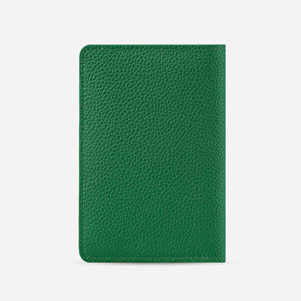 マスターズ パスポートカバー Masters Passport Case Passport Holder in Emerald Green | MAISON de SABRÉ