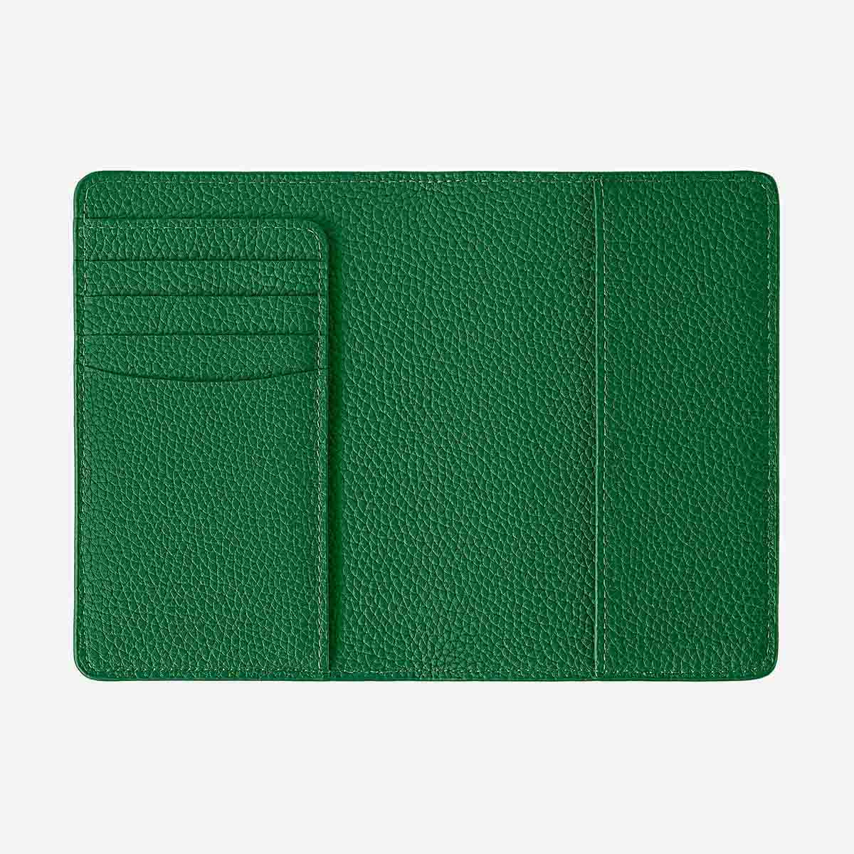 green card sleeve Maison de Sabre Leather Passport Holder
