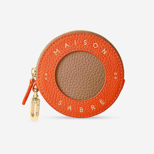R&D.M.Co- COIN PURSE *完売品 Women's Leather coin purse with embossed logo | Black | Diesel
