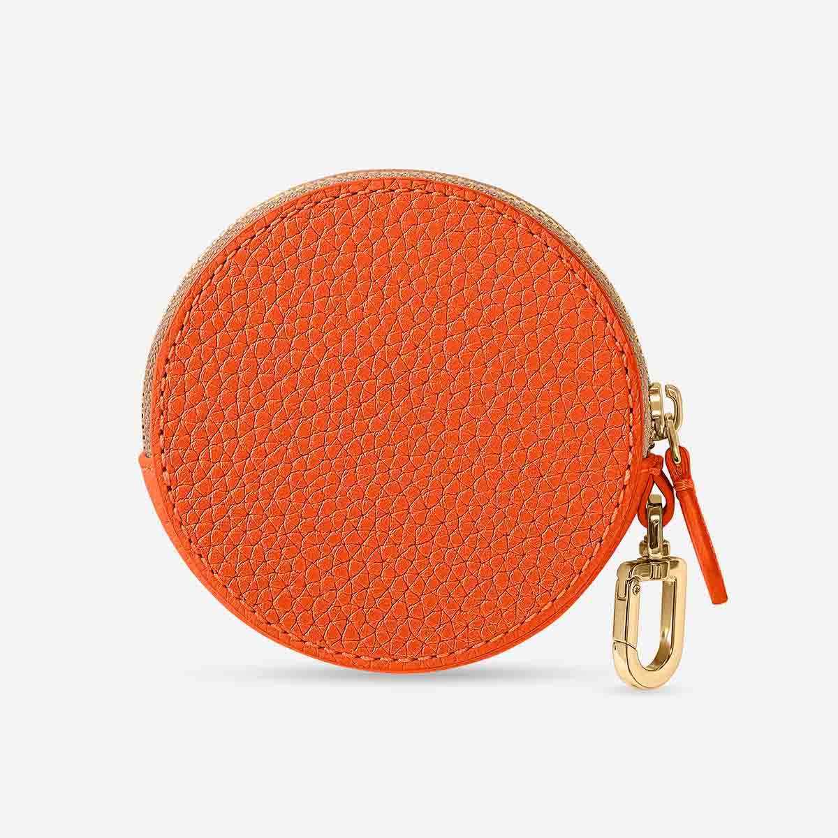 Round Coin Case With Heritage Floral Print | COACH®