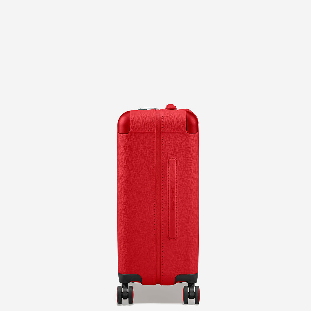 The Carry On Suitcase - Pomegranate Red