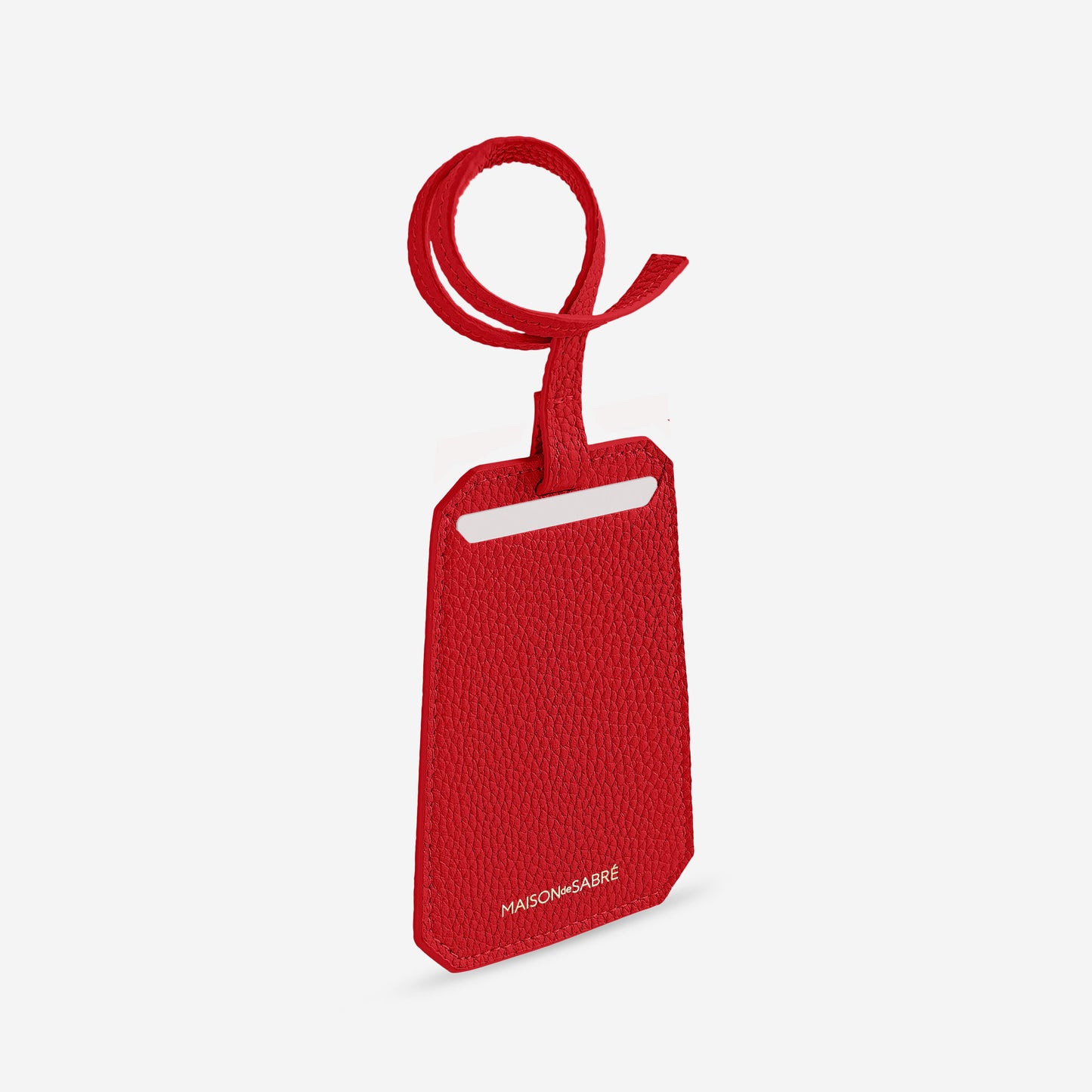 The Luggage Tag - Pomegranate Red