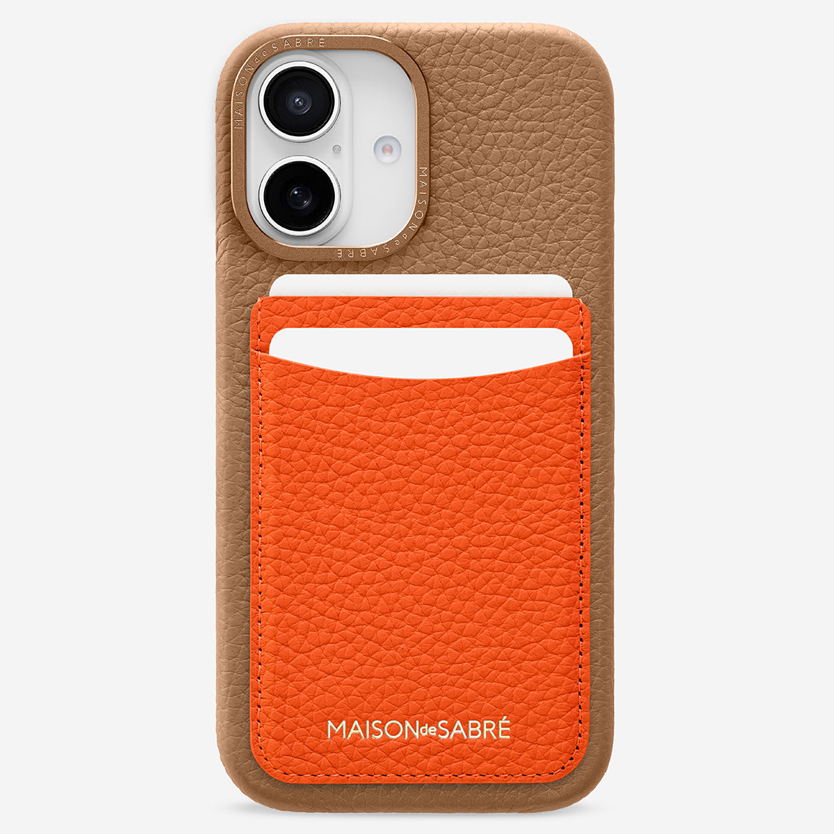 The Card Phone Case iPhone 16 - Manhattan Sandstone