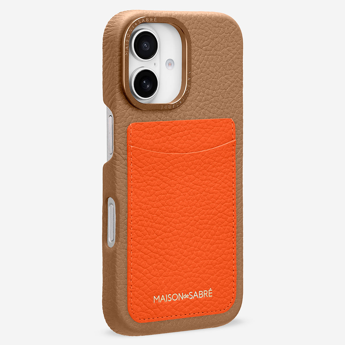 The Card Phone Case iPhone 16 - Manhattan Sandstone