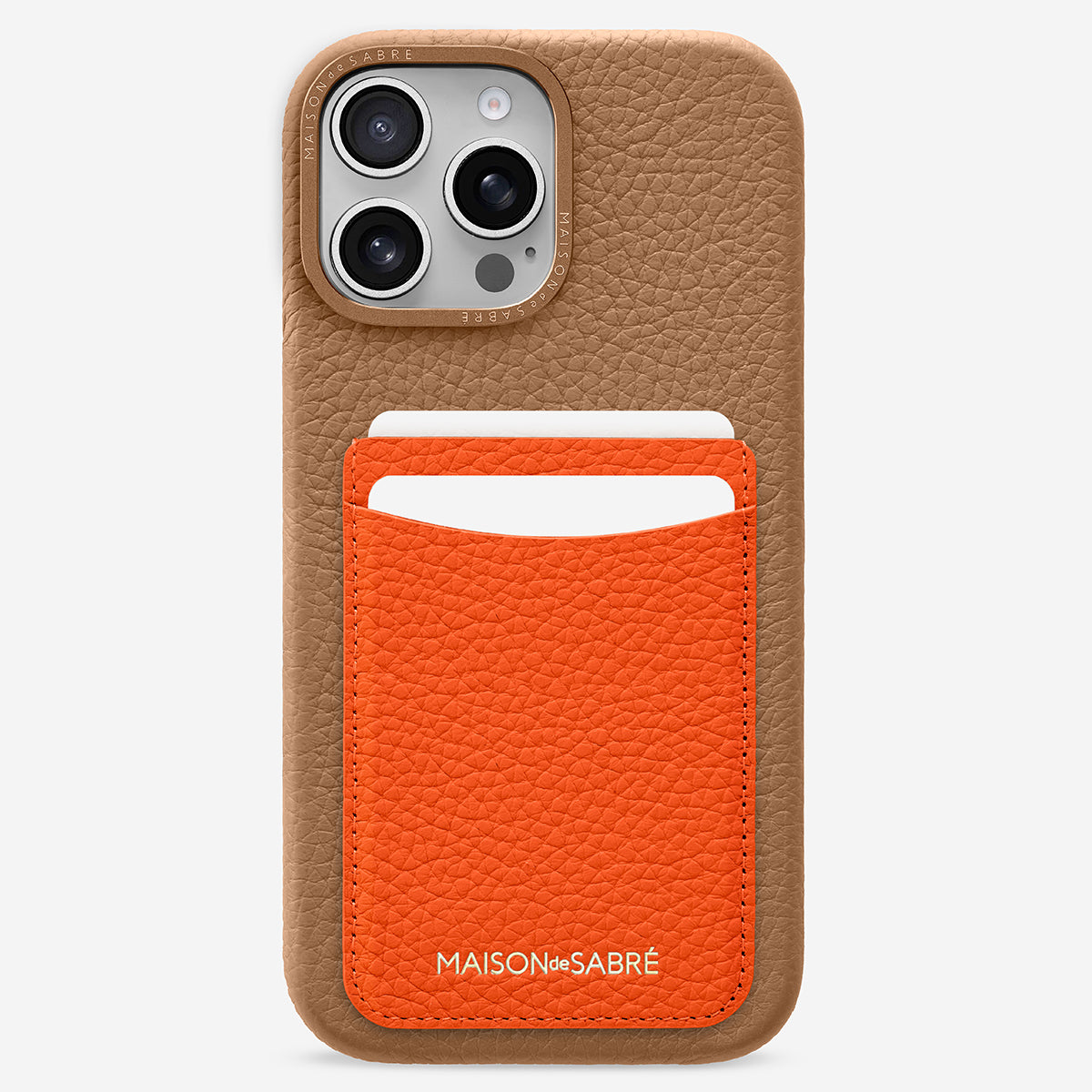 The Card Phone Case iPhone 16 Pro - Manhattan Sandstone