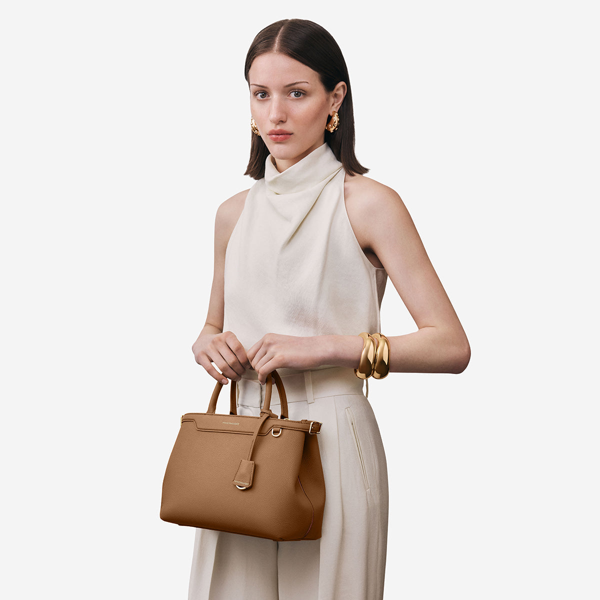 Medium Palais in Sandstone Brown | MAISON de SABRÉ