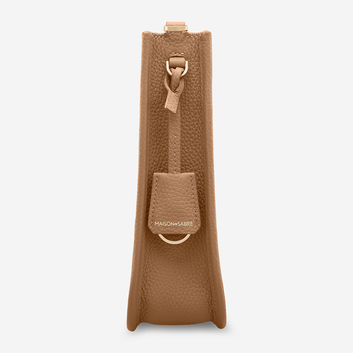 Mini Saddle Bag in Sandstone Brown | MAISON de SABRÉ
