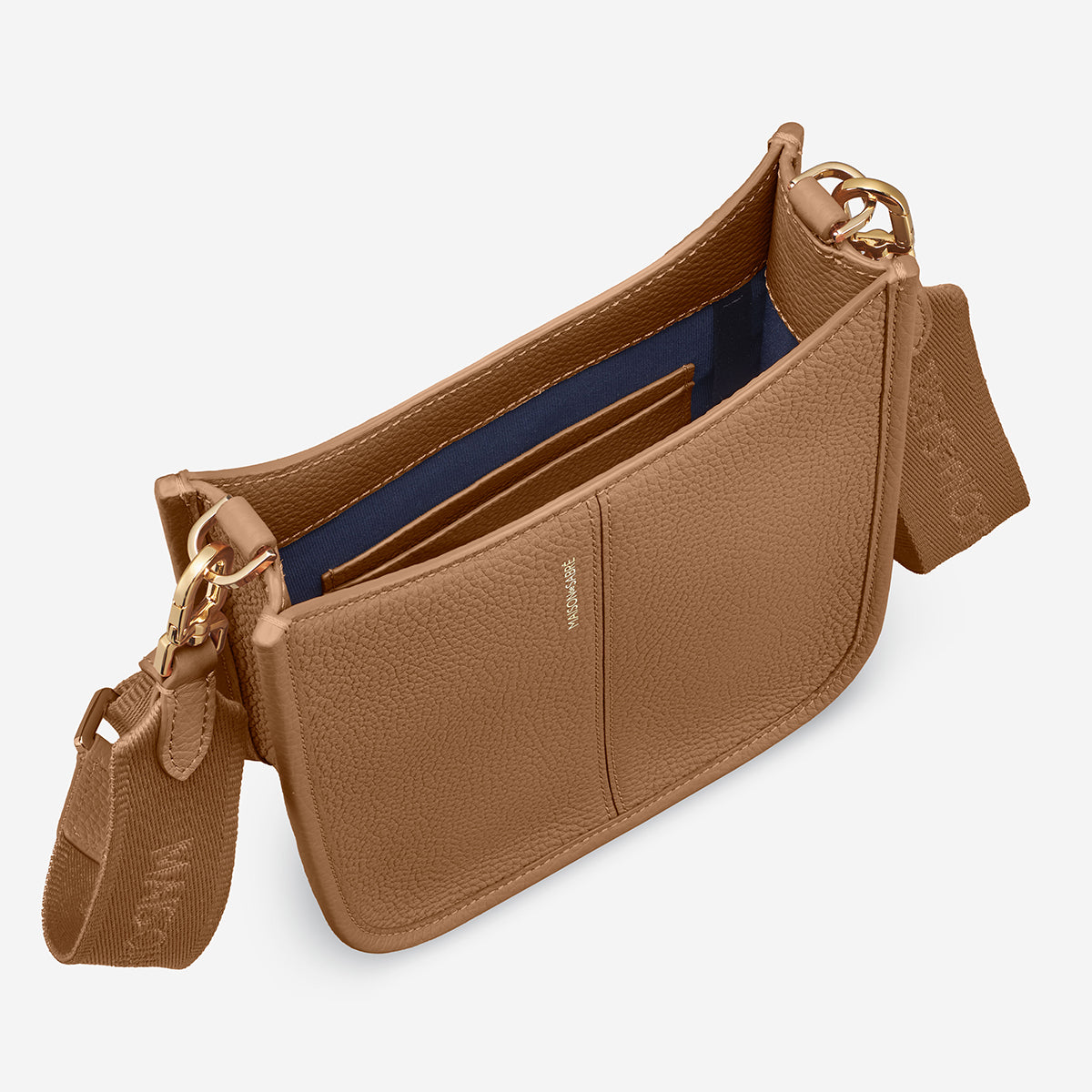 The Mini Saddle Bag - Sandstone Brown