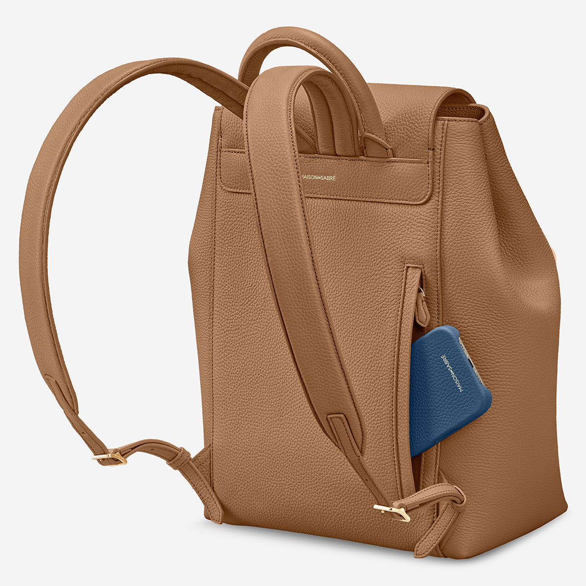 brown soft leather backpack The Medium Soft Backpack