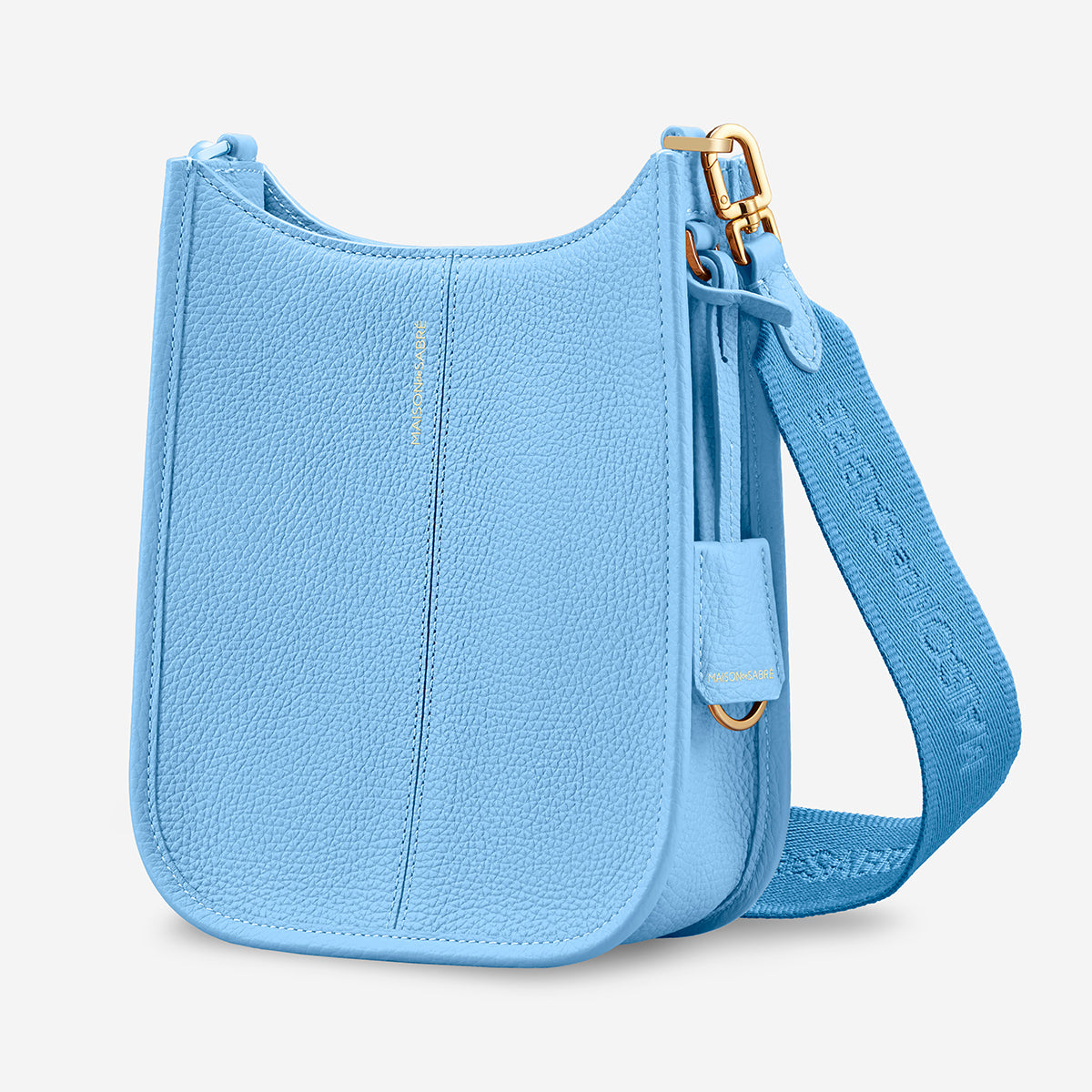 The Mini Saddle Bag - Sky Blue