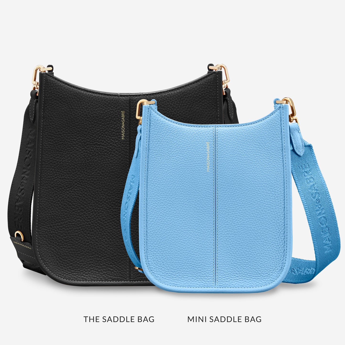 The Mini Saddle Bag - Sky Blue