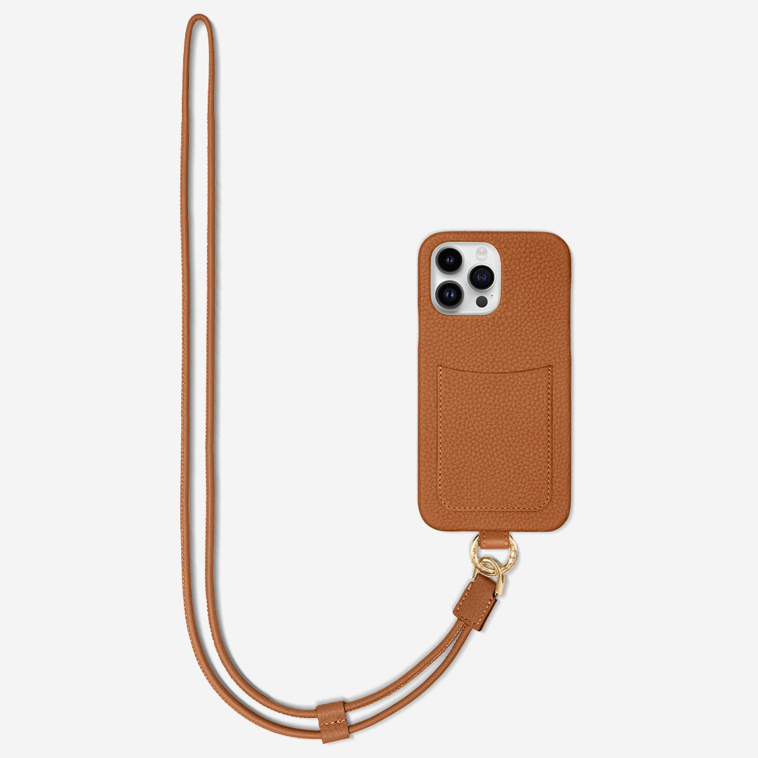 Sling Phone Case iPhone 15 Pro Max in Pecan Brown – MAISON de SABRÉ
