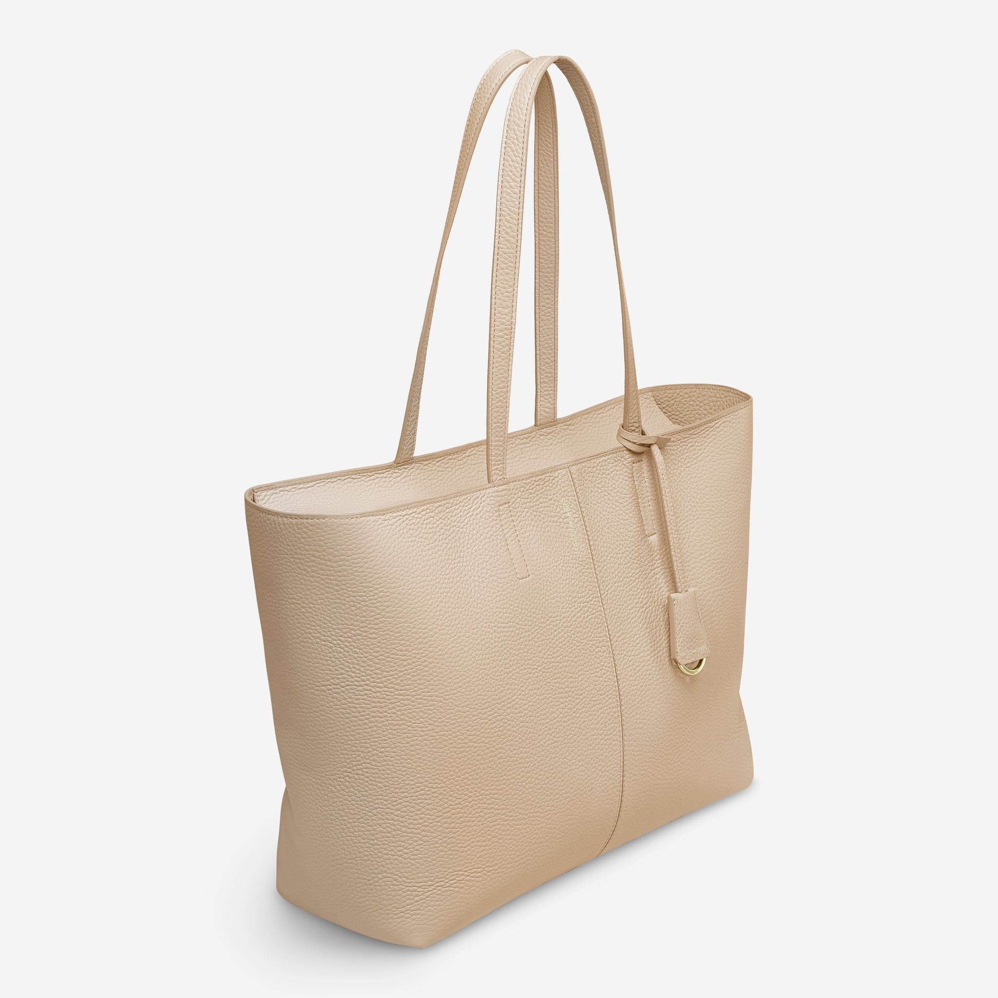 Zipped Soft Tote in Saharan Nude | MAISON de SABRÉ