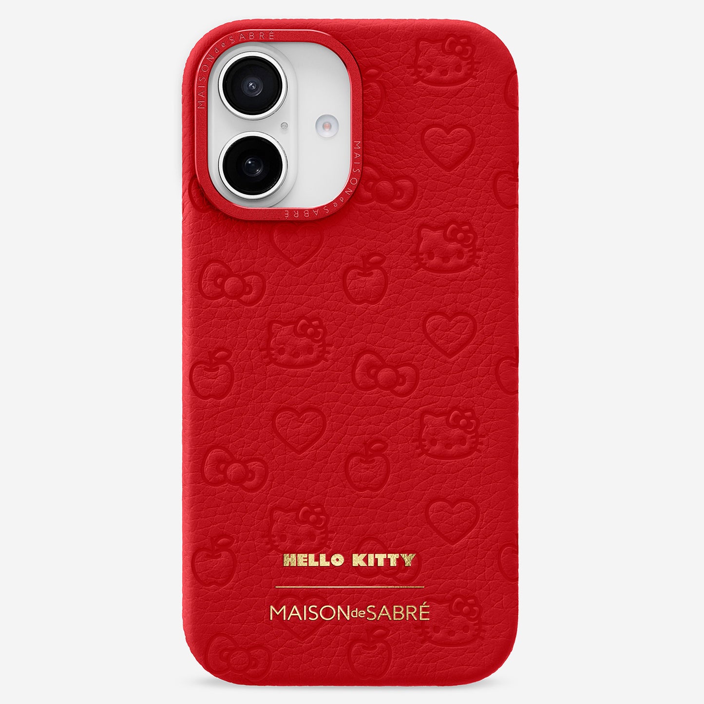 iPhone 16 Case - Pomegranate Red (Hello Kitty)