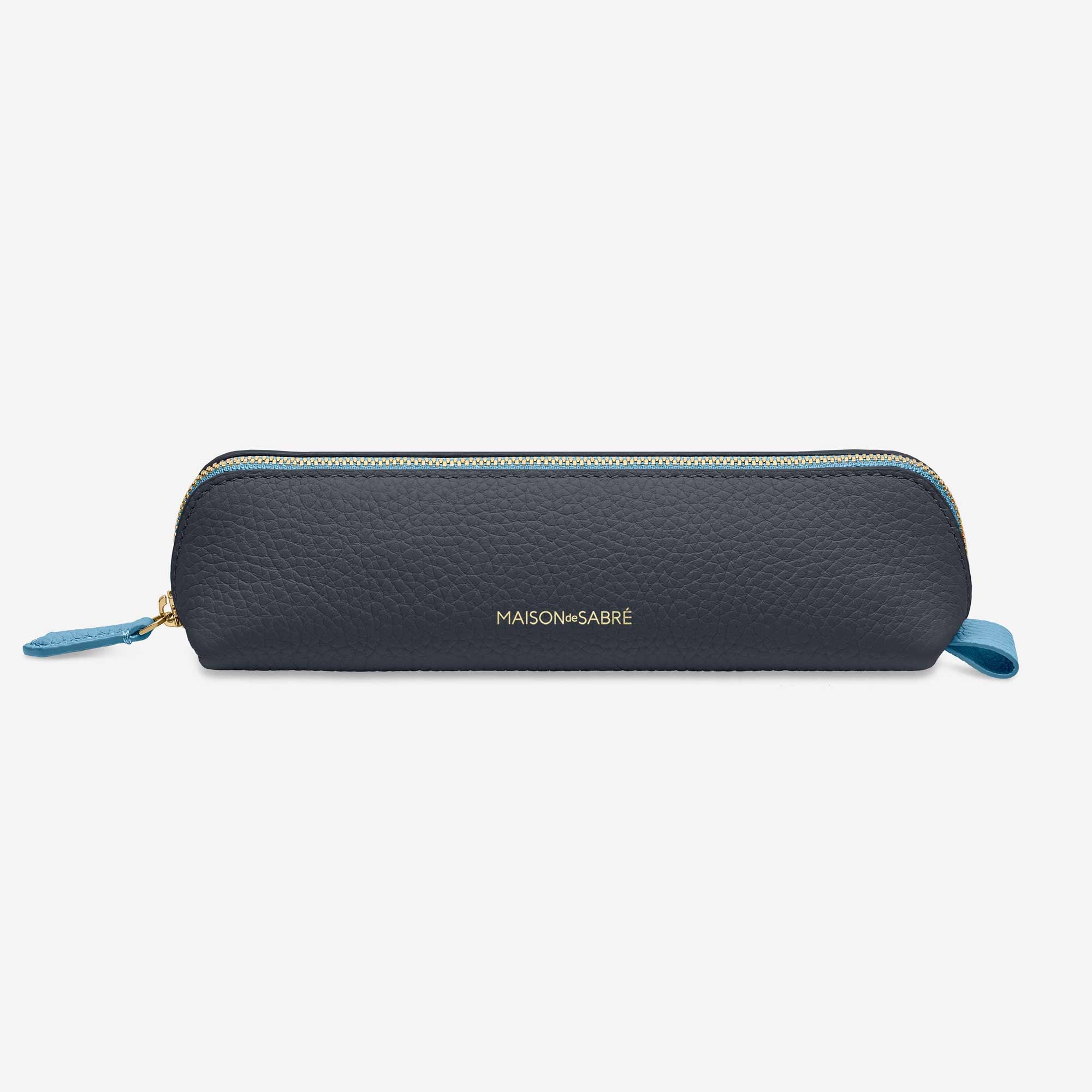 Pencil Case in Graphite Sky | MAISON de SABRÉ