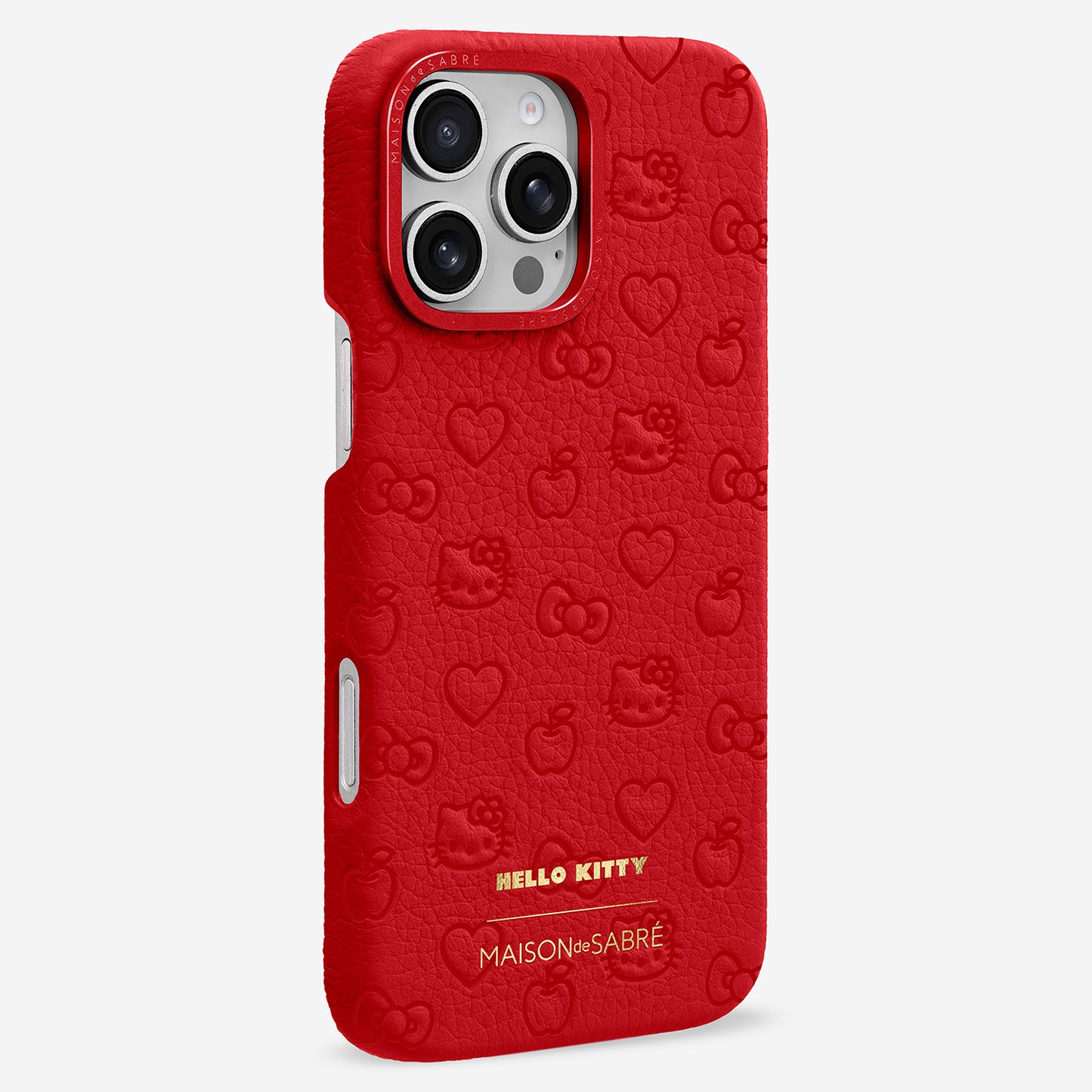 iPhone 16 Pro Case - Pomegranate Red (Hello Kitty)