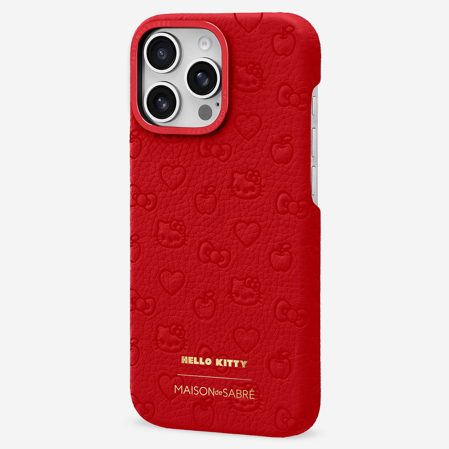 iPhone 16 Pro Max Case - Pomegranate Red (Hello Kitty)