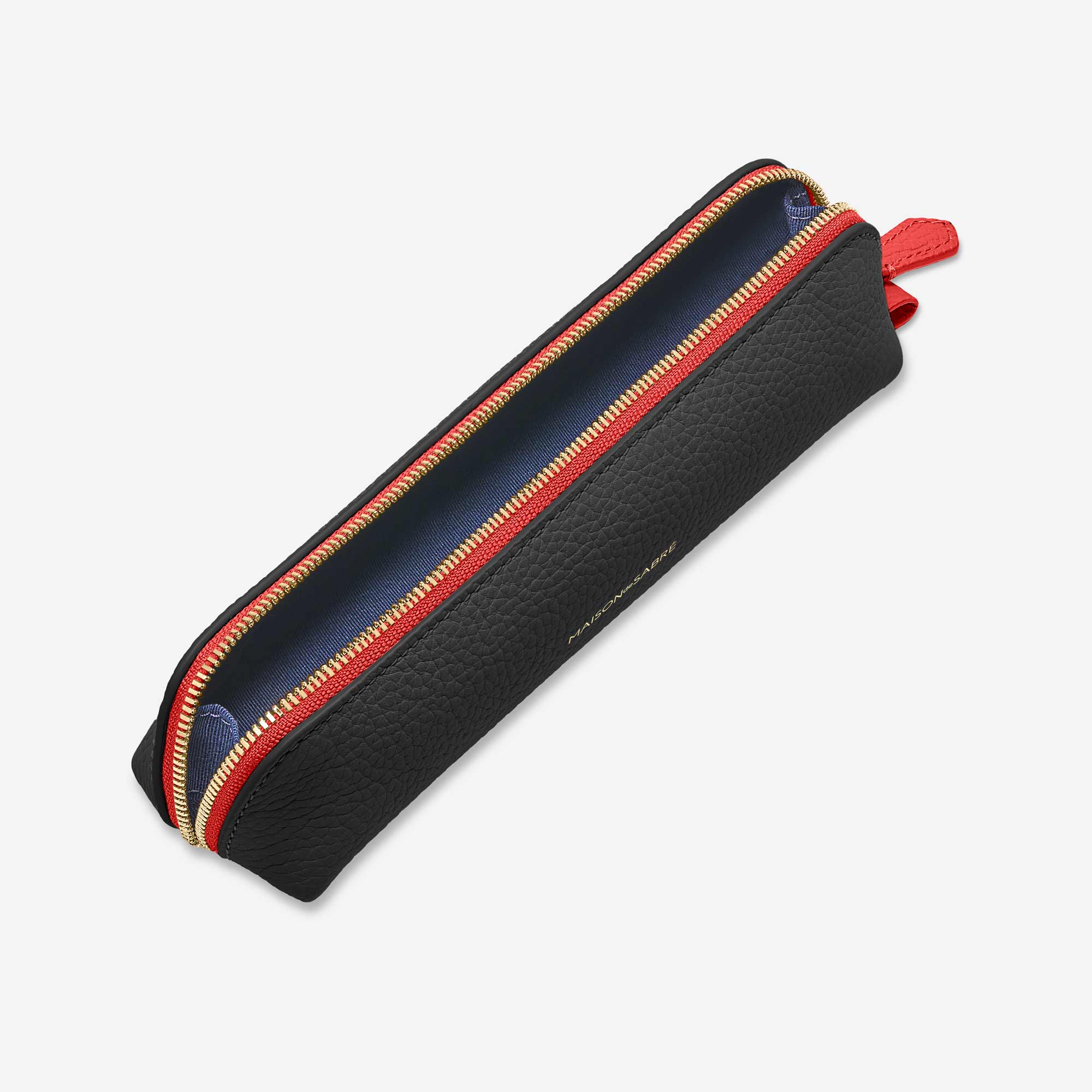 Pencil Case in Rouge Noir | MAISON de SABRÉ